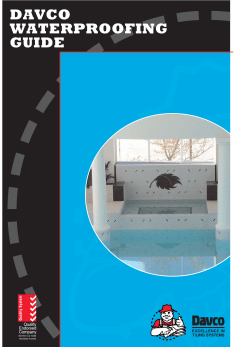 DAVCO WATERPROOFING GUIDE