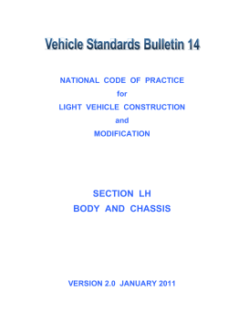 Section LH - Department of Transport and Main Roads