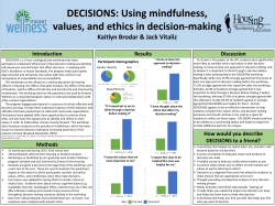 Decision Making - UNC Student Affairs