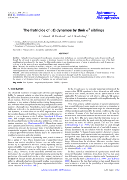 The fratricide of &alpha;&Omega; dynamos by their &alpha;2 siblings