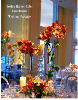 to view our Wedding Package!