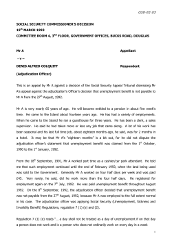 CUB-02-93 (`pattern of employment`)