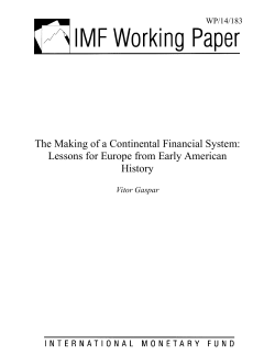 The Making of a Continental Financial System