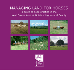 managing land for horses