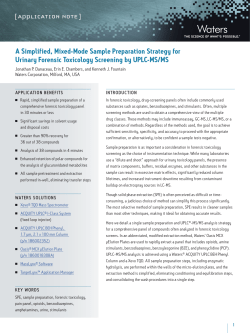 A Simplified, Mixed-Mode Sample Preparation Strategy for
