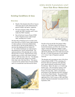 kern river planning unit - Pacific Forest and Watershed Lands