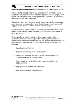Nickel Information