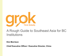 The Ascendance of Southeast Asia as an Education Market