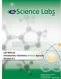 Lab 3 - eScience Labs