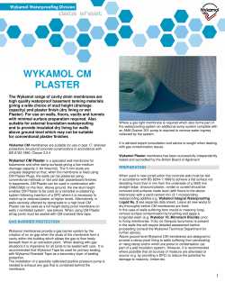 WYKAMOL CM PLASTER