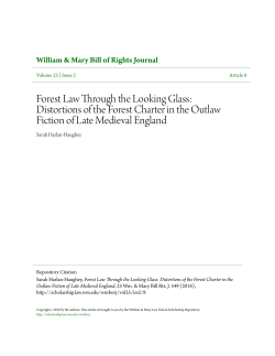 Forest Law Through the Looking Glass: Distortions of the Forest