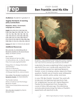 Ben Franklin and His Kite - Virginia Repertory Theatre