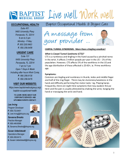 October 2016 - Baptist Medical Group