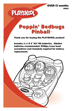 Poppin` Bedbugs Pinball™ Poppin` Bedbugs Pinball