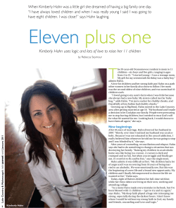 Eleven Plus One - KJK Enterprises