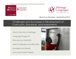 AU Conference Panel 2 Building Strong Sustainable Programs