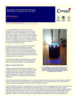 Digital Art - Moving from the virtual to the physical