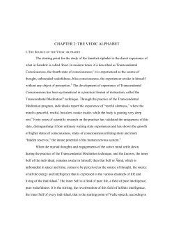 chapter 2: the vedic alphabet