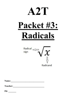 Packet #3 - White Plains Public Schools