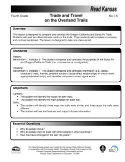 Trade and Travel on the Overland Trails