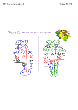 LP7- Conversions.notebook