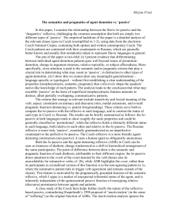 Grammaticization of reflexive pronoun into a marker of passive