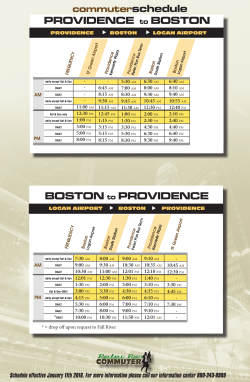 Commuter Schedule(Bos-Prov)2.indd