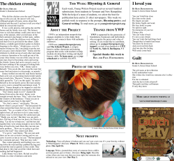 I loved you Guilt The chicken crossing