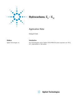 Hydrocarbons, C &ndash; C