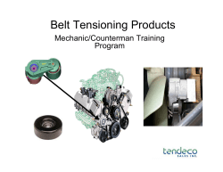 Belt Tensioning Products - Litens aftermarket network