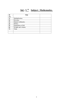 1st Semester - Uday Pre