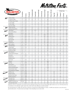 Nutrition Facts