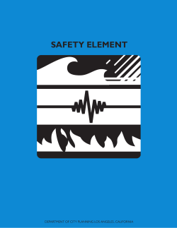 Safety Element - Department of City Planning