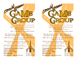 Crossroads Community Church 1188 Jackson Road Webster, NY