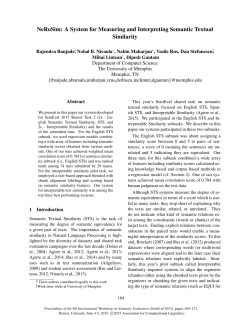 NeRoSim: A System for Measuring and Interpreting Semantic