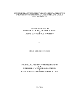 consequentialist versus deontological ethical