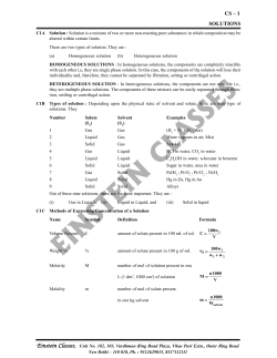 Solutions - einstein classes