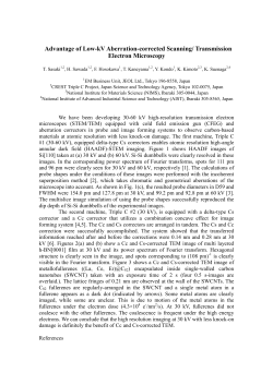 Advantage of Low-kV Aberration-corrected Scanning