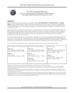 No Bull Extended Warranty Statement