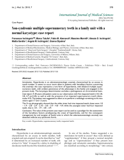 case report - International Journal of Medical Sciences