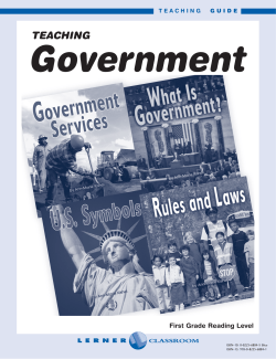 Teaching Government