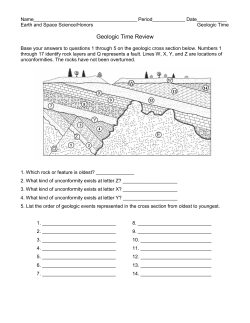 Geologic Time Review - Garnet Valley School District