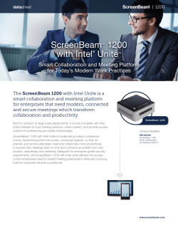 ScreenBeam&trade; 1200 with Intel&reg; Unite&trade;