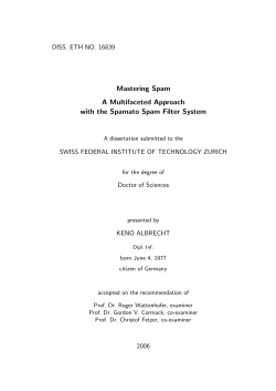 Mastering Spam A Multifaceted Approach with the