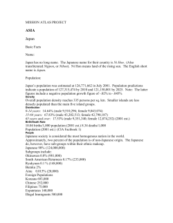 ASIA Japan - The World Missions Atlas Project