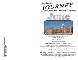 of the Black Rock Church of the Brethren