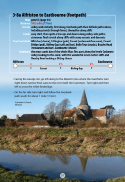 3.8a Alfriston to Eastbourne (footpath)