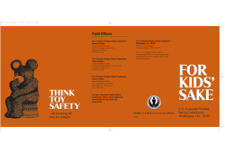 For Kids` Sake, Think Toy Safety