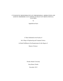 Cytogenetic Bioinformatics of Chromosomal Aberrations and