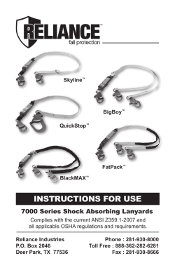 INSTRUCTIONS FOR USE